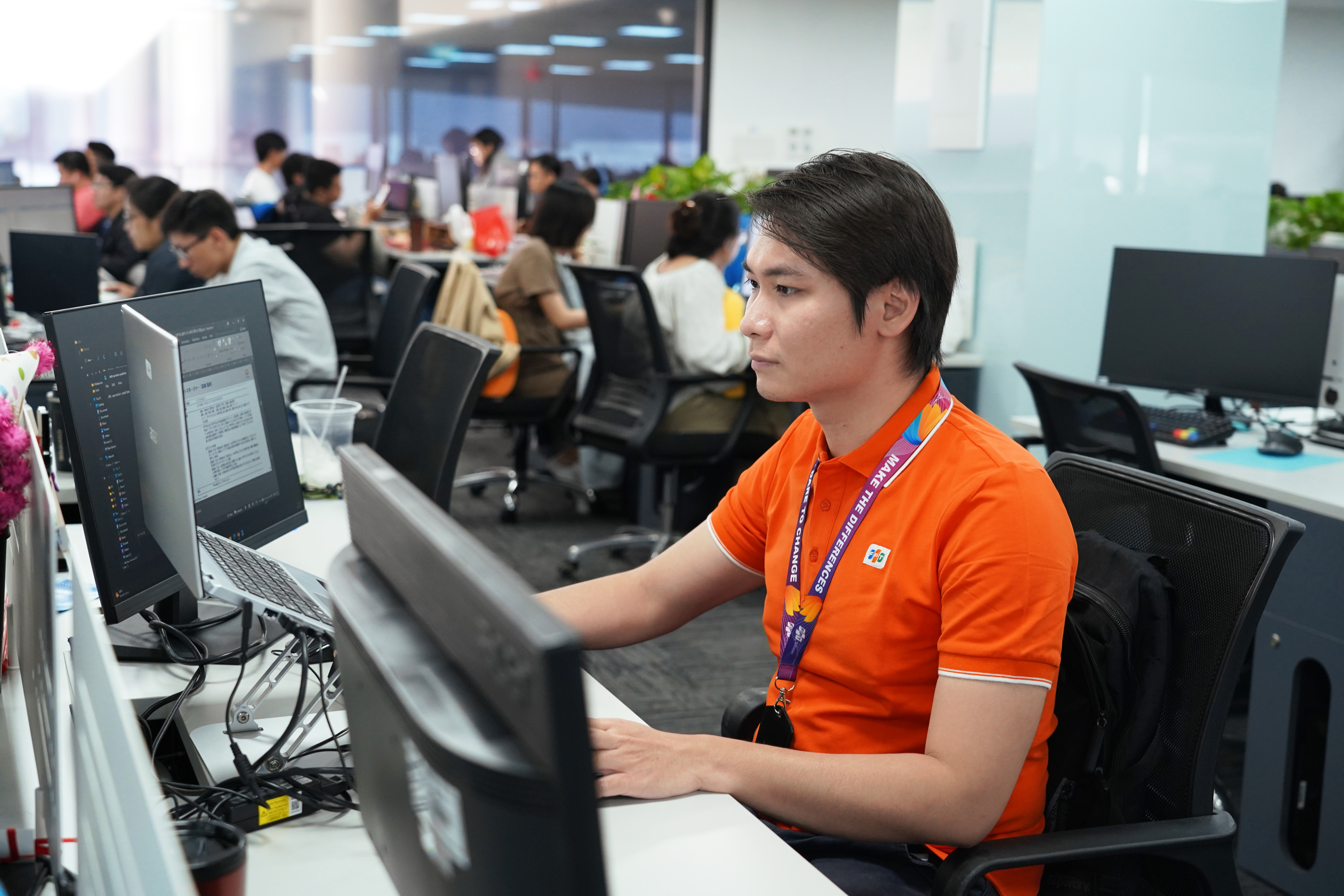 At work · FPT Software